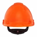 3M Orange Ventilated Adjustable Safety Helmet High Performance Polyethylene EN 397 G30NOR