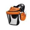 3M Clear Stainless Steel Face Shield with Ear Guard, Resistant to Anti-Fog, Chemical, Impact and Scratch, Poland G500V5CH
