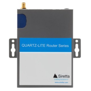 Siretta Router, 150 Mbps Transmission Speed, 12 V DC Supply, 2 Port LAN, Wall Mount QUARTZ-LITE-GW21-LTE(EU) + ACC