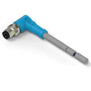 TE Connectivity Sensor Actuator Cable Male 3 Way M8 to 3 Way, Polyurethane Jacket, 5000mm, 60V, IP67 Rated T4061220003-005