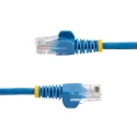 StarTech.com Cat5e Ethernet Cable 1 m Unscreened Blue PVC Jacket 24 AWG Stranded Copper Conductors 