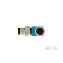 TE Connectivity Male/Female 4 Way Right Angle to 4 Way Straight Sensor Actuator Cable, 500 mm T4062223004-001