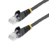 StarTech.com Cat5e Ethernet Cable, 1 m, Unscreened, Black PVC