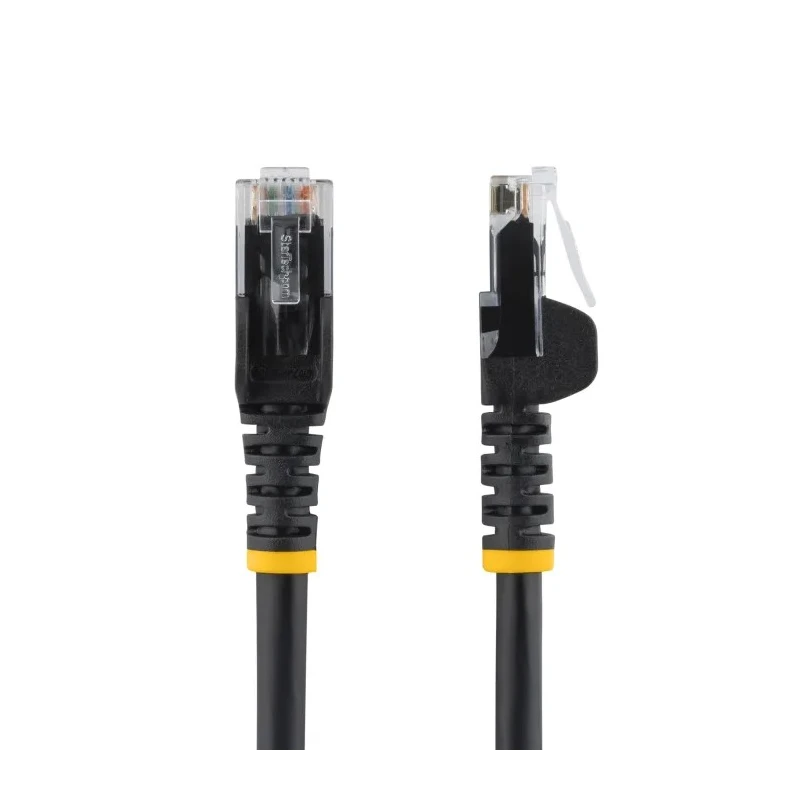 RS PRO Cat6 Ethernet Cable, Black, 5 m, Unshielded Unscreened, Snagless PVC N6PATC5MBK
