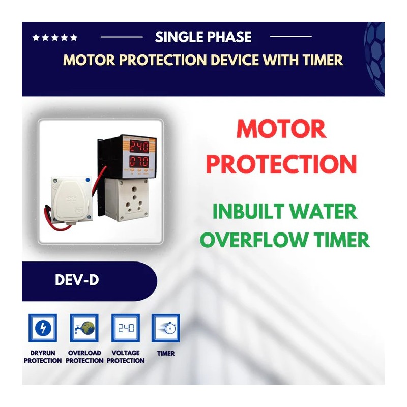 Buy Vukar Monoblock Motor Protection Device DEV-D Secure Motor