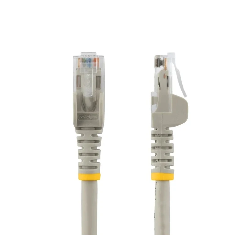 StarTech.com Cat6 Ethernet Cable 4 Core, Grey, 0.5 m, Unshielded Unscreened, Snagless PVC N6PATC50CMGR