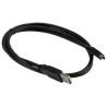 StarTech.com USB 2.0 Male USB 2.0 Type A to Male Mini USB Type B Cable Black 1m USB2HABM1M