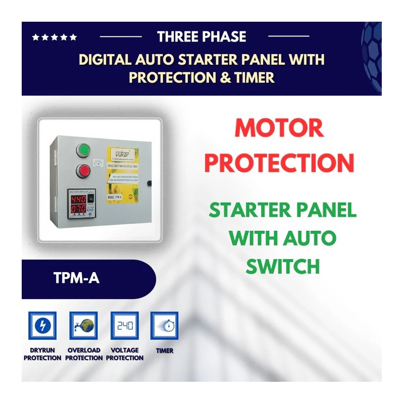 Buy Vukar Digital DOL Water Level Control Panel 10 TPM-A3