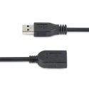 StarTech.com USB 3.0 Female USB Type A to Female USB Type A Black PVC Jacket 152 mm USB3EXT6INBK
