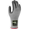 Showa 346 Grey HPPE Polyester Work Gloves, Size 7, Cut Resistant, Latex Foam Coating SHO576