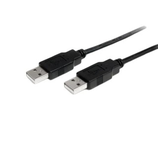 StarTech.com USB 2.0 Male USB 2.0 Type A to Male USB 2.0 Type A Black 2 m USB2AA2M