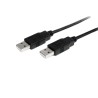 StarTech.com USB 2.0 Male USB 2.0 Type A to Male USB 2.0 Type A Black 2 m USB2AA2M
