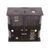 RS PRO D Size 2-Cell Polypropylene Battery Holder Snap-in Mount with Solder Tag 185-4698