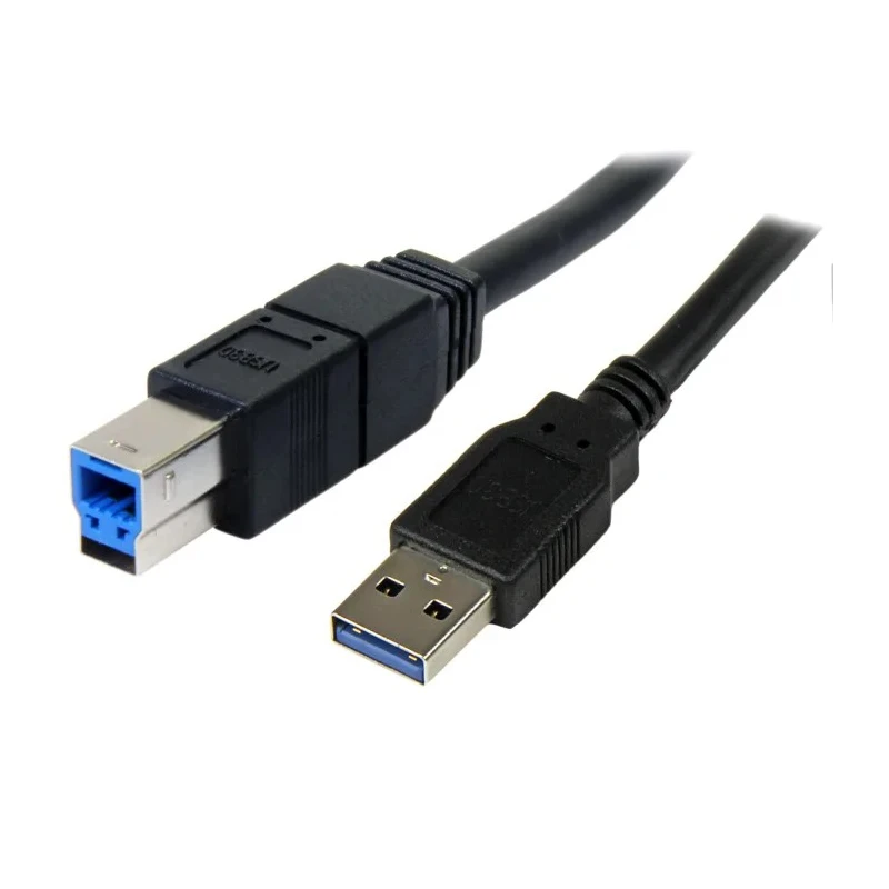 StarTech.com USB 3.0 Male USB Type A to Male USB 3.2 Type B (9 pin) Black 3m USB3SAB3MBK