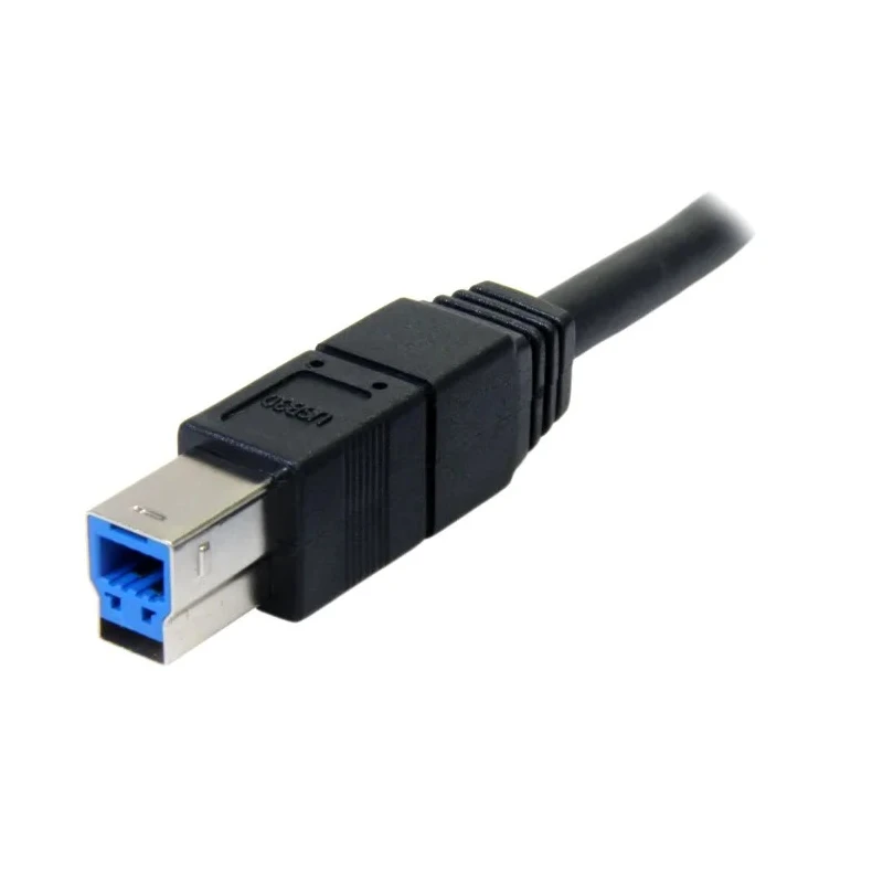 StarTech.com USB 3.0 Male USB Type A to Male USB 3.2 Type B (9 pin) Black 3m USB3SAB3MBK