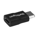 StarTech.com USB 2.0 Male USB Type C to Male Micro USB Type B USB Adapter Black USB2CUBADP