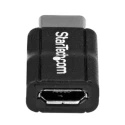 StarTech.com USB 2.0 Male USB Type C to Male Micro USB Type B USB Adapter Black USB2CUBADP