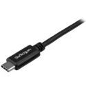 StarTech.com USB 2.0 Male USB Type C to Male USB Type C Cable Black 500mm USB2CC50CM