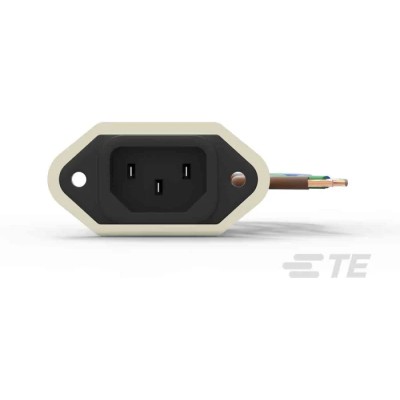 TE Connectivity High Performance 250V AC 3A Flange IEC Filter Wire Corcom EJT Series 3EJT8F