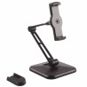 StarTech.com Black Aluminium and Plastic Tablet Stand for use with iPad ARMTBLTDT