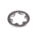 RS PRO Stainless Steel Plain Internal Tooth Shakeproof Washer M2 DIN 6797J 187-0535