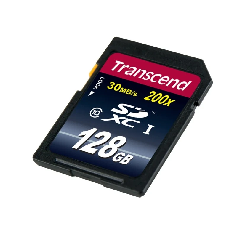 Transcend 128 GB SDXC SD Card Class 10 TS128GSDXC10