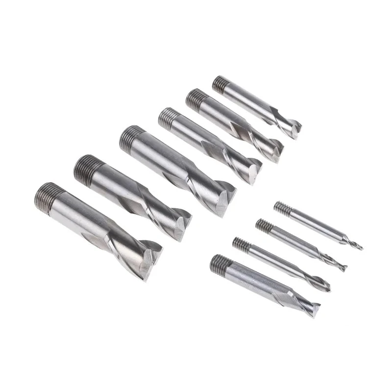RS PRO Screwed Slot Drill Set 2 Flutes High Speed Steel Cobalt BS 122-4 Standard Model 185-7557
