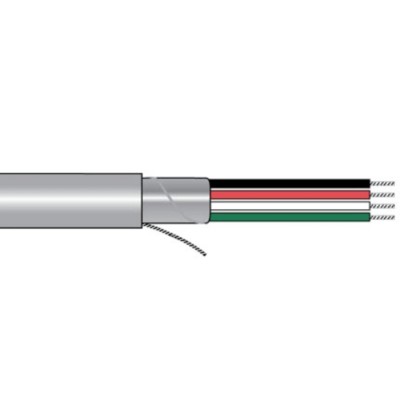 Alpha Wire Alpha Essentials Communication & Control Control Cable 3 Cores 24 AWG Screened 30 m Grey Polyvinyl 6300/3 SL005