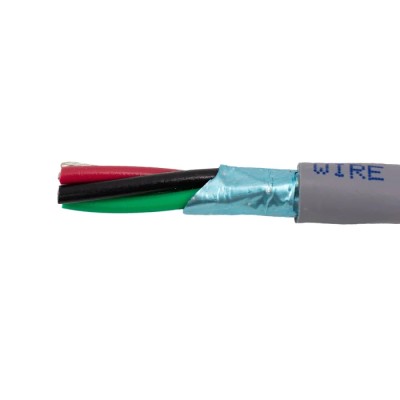 Alpha Wire Alpha Essentials Communication & Control Control Cable 6 Cores 22 AWG Screened 305 m 300V 1296C SL001