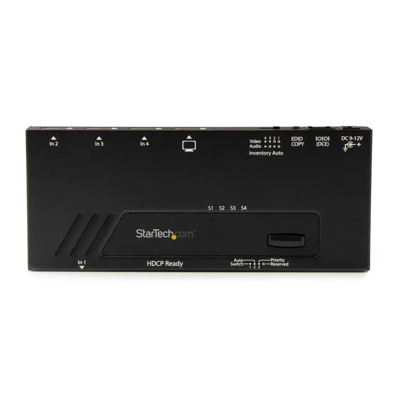 StarTech.com 4 Port 1 Input 4 Output HDMI Switch 3840 x 2160 Pixel VS421HD4KA