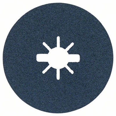 Bosch X Lock Zirconia Aluminium Abrasive Disc 125 mm P36 Grit, 50 Per Pack 2608619160