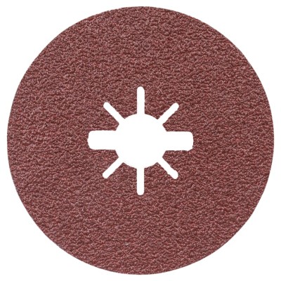 Bosch X Lock Aluminium Oxide Abrasive Disc 125 mm P24 Grit Pack of 50 2608619171