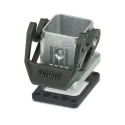 Phoenix Contact Heavy Duty Power Connector Housing HC-STA-D07 Series, Die-cast Aluminium, Salt Water Resistant 1419249