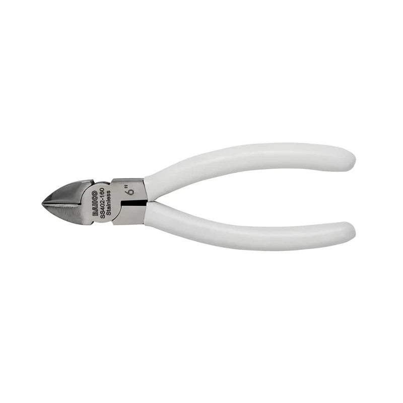 Bahco Diagonal Wire Cutter 420 Stainless Steel PVC Handle 200mm SS402
