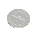 Murata CR2016 Button Battery, 3 V Nominal Voltage, 90 mAh Capacity, 20 mm Diameter CR2016