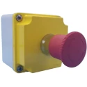 Lovato Electric LPZM Series Twist Release Emergency Stop Push Button Surface Mount NC IP67 IP66 LPZM1B501