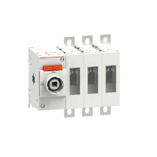 Lovato Electric 3-Pole DIN Rail Isolator Switch, 315A, IP20, 250 kW 