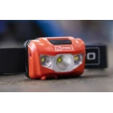 RS PRO Rechargeable LED Head Torch 250 lm 66 m, IPX6 Waterproof, Lithium-Polymer Battery, Adjustable Head Strap 186-4621