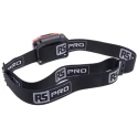 RS PRO Rechargeable LED Head Torch 250 lm 66 m, IPX6 Waterproof, Lithium-Polymer Battery, Adjustable Head Strap 186-4621