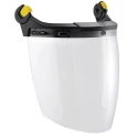 Petzl Clear Polycarbonate Face Shield with Face Shield Guard, Resistant To Liquid Splash, Electric Arc Resistant A014AA00