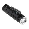 RS PRO Rechargeable LED Pocket Torch Black, 600 Lumen, USB Type C, Aircraft Aluminium Housing, Model 186-4623