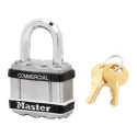 Master Lock Keyed Stainless Steel Padlock Weatherproof 8 mm Shackle Diameter 25 mm Length 44 mm Width M1STS