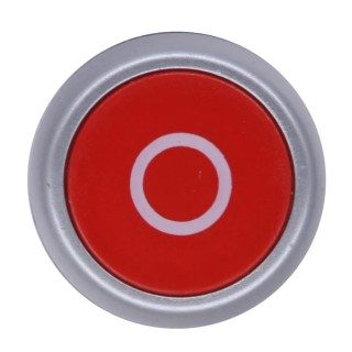 RS PRO Red Spring Return Push Button Head 22 mm Cutout Plastic Round Actuator IP65 188-1132