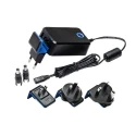 Mascot Interchangeable AC/DC Adapter 16W 12V dc Output 1.33A Australia FR UK US Plug 3823000044