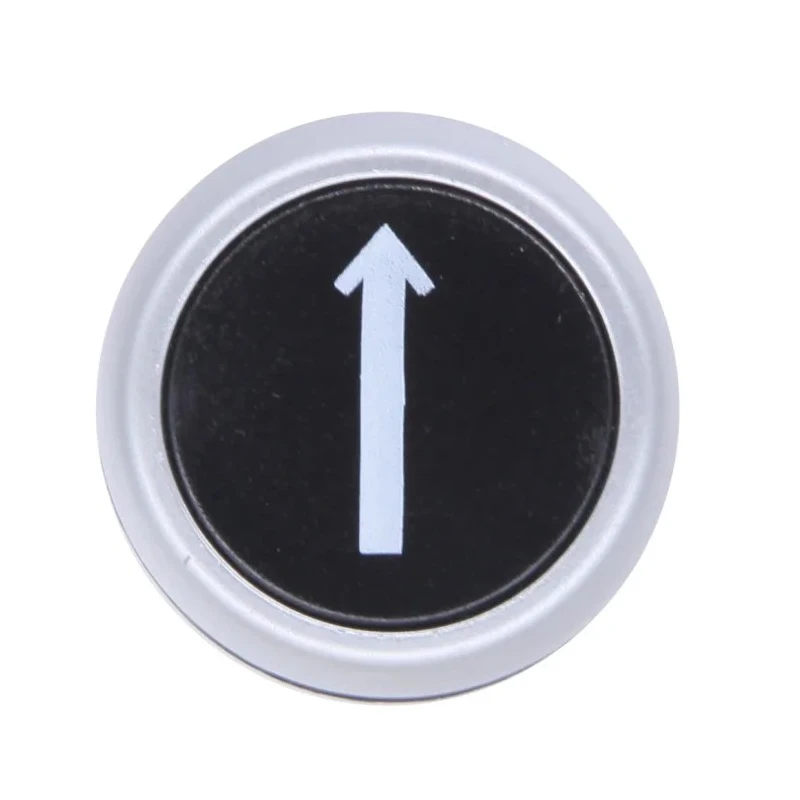 RS PRO Black Spring Return Push Button Head 22mm Cutout Diameter Round Actuation IP65 188-1138