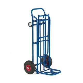 RS PRO Sack Truck with 250 kg Load Capacity, 390 mm Load Plate Width, Pneumatic Wheels 187-4986