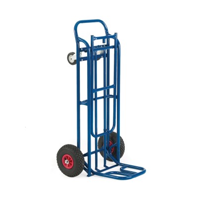 RS PRO Sack Truck with 250 kg Load Capacity, 390 mm Load Plate Width, Pneumatic Wheels 187-4986