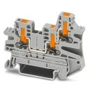 Phoenix Contact Grey 1-Level Push-in Feed Through Terminal Block PTV Series 800V 28A IECEx/ATEX 1078966