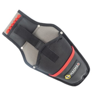 CK Polyester 50 Pocket Power Tool Holster Industrial Grade, Zipper Lock with Belt MA2737