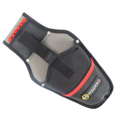 CK Polyester 50 Pocket Power Tool Holster Industrial Grade, Zipper Lock with Belt MA2737